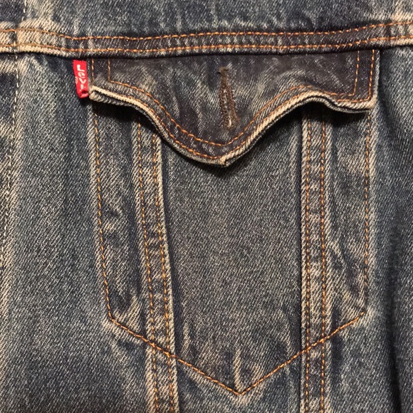 Levi’s Men’s Jean Jacket XXL - Picture 3 of 4